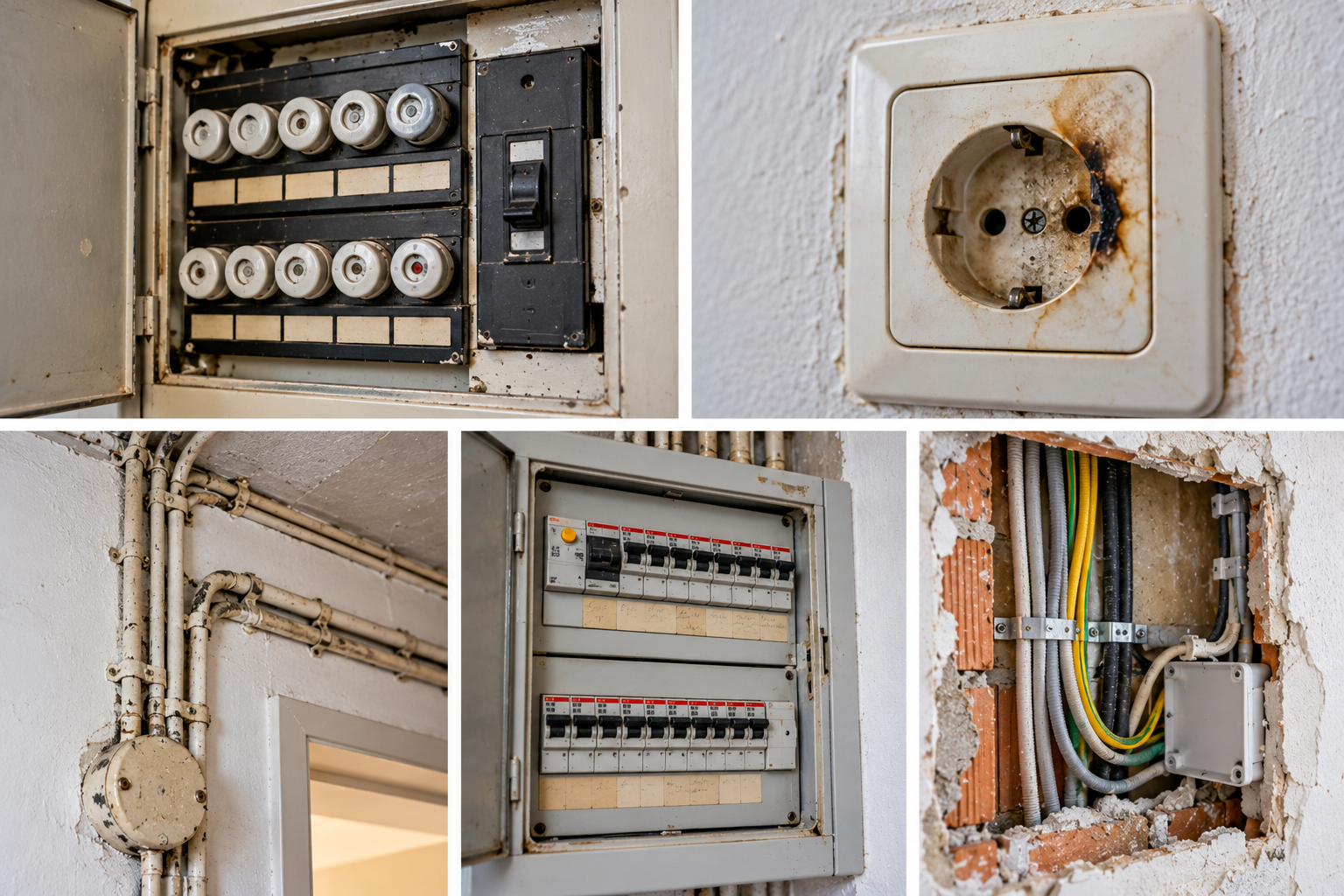 Elektroinstallation im Altbau: Welche Auffälligkeiten vor Kauf oder Sanierung wichtig sind
