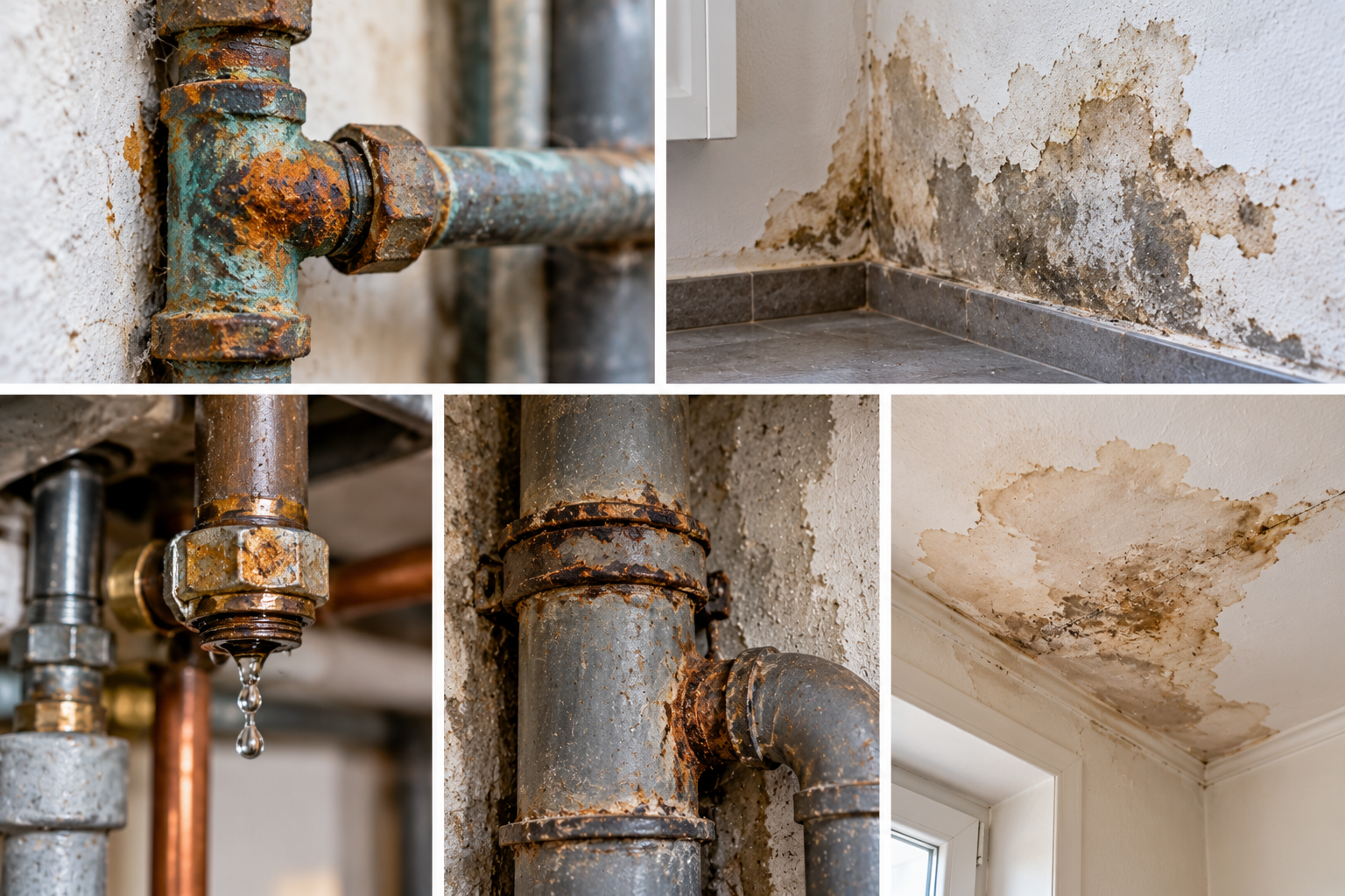 Sanitärleitungen im Altbau: Welche Schäden und Risiken früh erkannt werden sollten