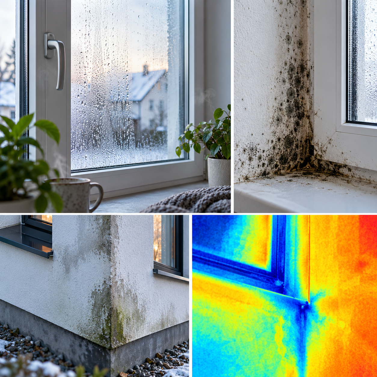 Schimmel nach Fenstertausch: Ursachen, Wärmebrücken und typische Fehler